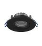 Noxion Faretti LED Ares Inclinabile Nero 6W 540lm 927-940 3CCT | Ritaglio 68mm