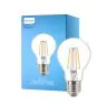 Philips Corepro LED Bulbo E27 Pera Chiara 4.3W 470lm - 827 Bianco Molto Caldo | Sostitutiva 40W