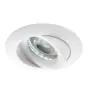 Noxion Incasso Spot Flox MR16 Inclinabile Bianca | Ritaglio 70mm - GU10 Attacco