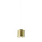 SLV Oculus Luce Pendente Aluminium Ottone 11W 780lm - 920-930 Dim To Warm | Miglior Resa Cromatica - Dimmerabile 