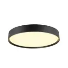 SLV Decona 42 Luce da soffitto Aluminium Nero Il Giro 23W 2680lm - 930-940 CCT | IP44 - Miglior Resa Cromatica - Dimmerabile 
