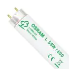 Osram T8 Lumilux 58W - 830 Luce Calda | 150cm
