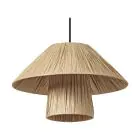 Ledvance Decor Bamboo Carta/Acciaio Hut 400 Marrone | Adatto per E27