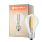 Ledvance Classic LED E27 Pera Filamento Chiara 4.2W 470lm - 927 Bianco Molto Caldo | Miglior resa cromatica - Dimmerabile - Sostitua 40W