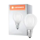 Ledvance Classic Superior LED Bulbo E14 Pera Filamento Ghiaccio 4.2W 470lm - 927 Bianco Molto Caldo | Miglior resa cromatica - Dimmerabile - Sostitutiva 40W