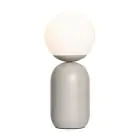 Nordlux Lampada Da Tavolo Notti Metallo Grigio | Adatto per 1x E14