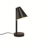 Nordlux Lampada Da Tavolo Wilmer Metallo Nero | Adatto per 1x E14