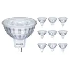 Confezione Multipack 10x Philips Corepro LED Faretti GU5.3 MR16 4.4W 390lm 36D - 840 Bianco Freddo | Sostitutiva 35W
