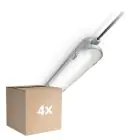 Confezione Multipack 4x Philips Stagna LED CoreLine WT120C G2 42.9W 6000lm - 840 Bianco Freddo | 150cm 