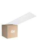 Confezione Multipack 4x Philips Pannello A LED Ledinaire RC065B 28W 3400lm - 830-835-840 CCT | 120x30cm - UGR 