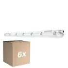 Confezione Multipack 6x Ledvance Stagna LED Stagna Value 25W 3000lm - 840 Bianco Freddo | 150cm