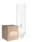 Confezione Multipack 20x Philips CorePro PL-T LED Bulbo HF 18.5W - 840 Bianco Freddo | 4-Pin - Sostitutiva 42W