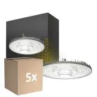 Confezione Multipack 5x Bright Choice Highbay LED V2.0 100W 13000lm 90D - 840 Bianco Freddo | IP65 - 1-10V