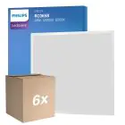 Confezione Multipack 6x Philips Pannello A LED Ledinaire RC065B 28W 3400lm - 865 Luce Del Giorno | 60x60cm - UGR 