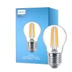 Philips Corepro LED Lustre E27 Sferica Filamento Chiara 6.5W 806lm - 827 Bianco Molto Caldo | Sostitutiva 60W