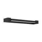 Eglo Luce Da Parete Gemiliana Acciaio Nero 8.9W 1000lm - 840 Bianco Freddo | IP44 