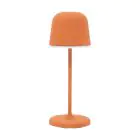Eglo Lampada Da Tavolo Mannera-S Aluminium Arancione 1W 170lm - 825-830-840 CCT | IP54 - Touch Dimmerabile
