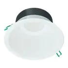 Philips Downlight LED Coreline DN142B Aluminium Bianca 11W 1200lm 60D - 830 Luce Calda | Ritaglio 155mm - IP20 - Dimmerabile - Bianca Riflettore